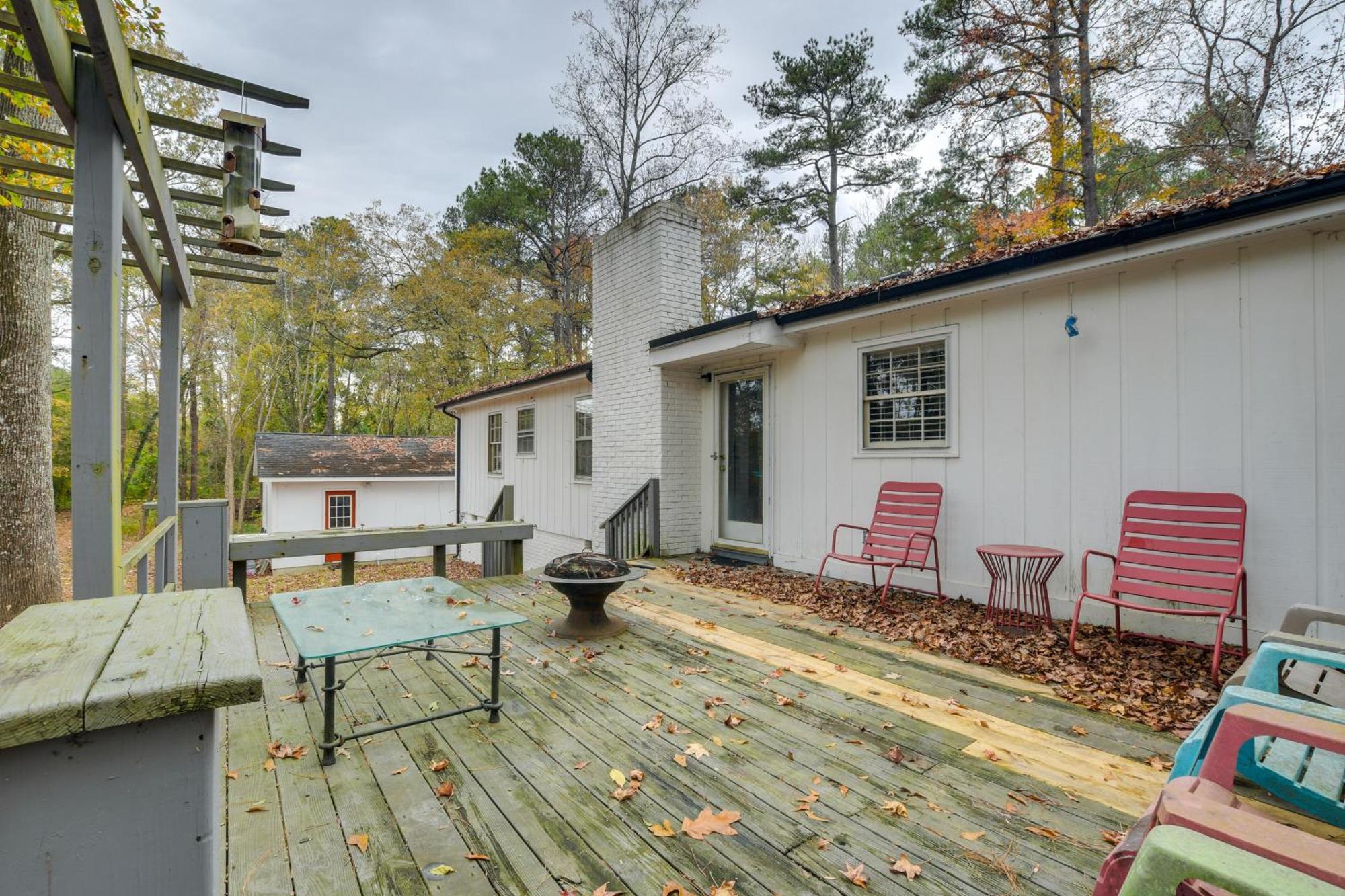 Serene Family Home With Deck In Knightdale! Exteriér fotografie