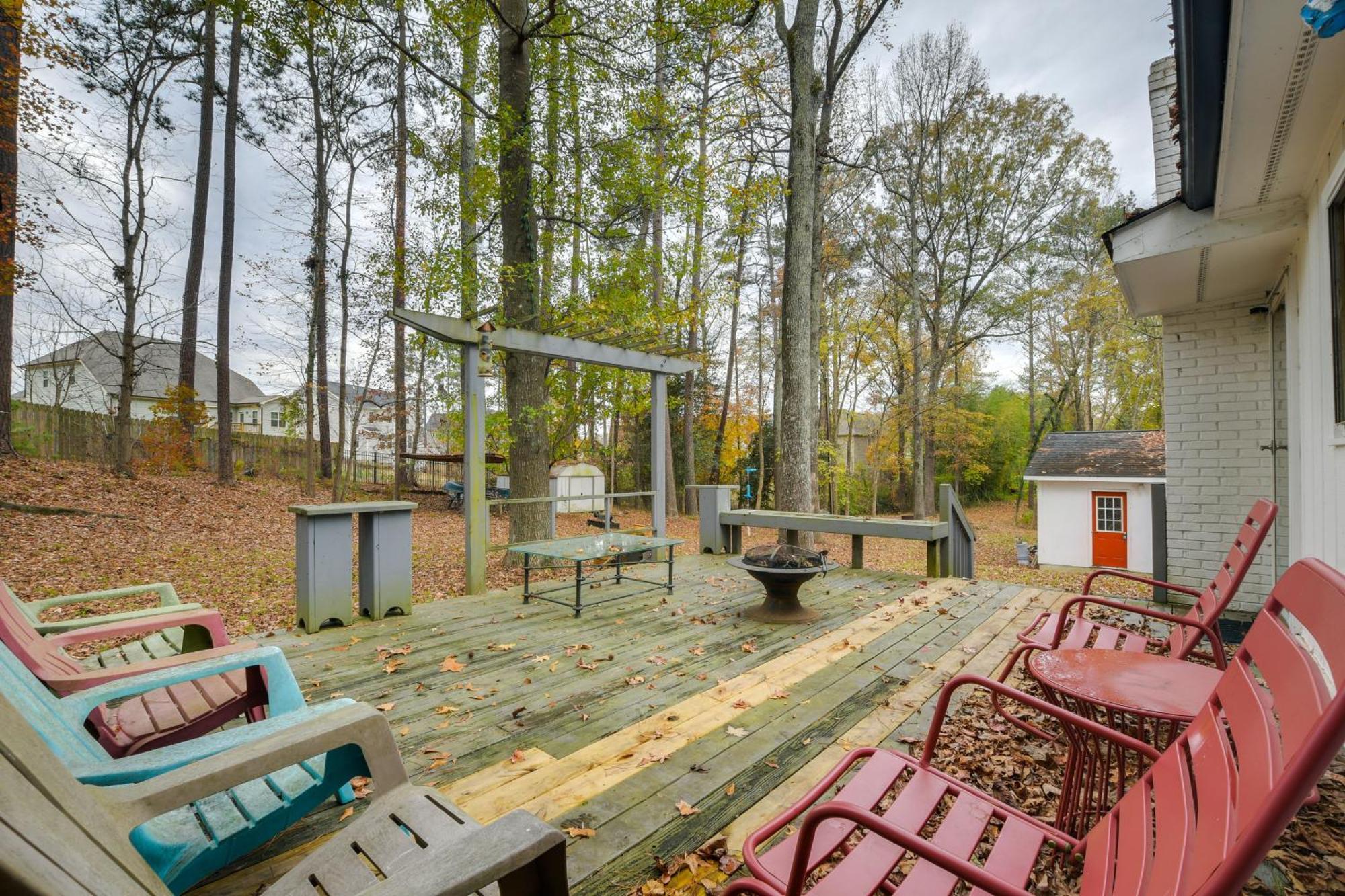 Serene Family Home With Deck In Knightdale! Exteriér fotografie